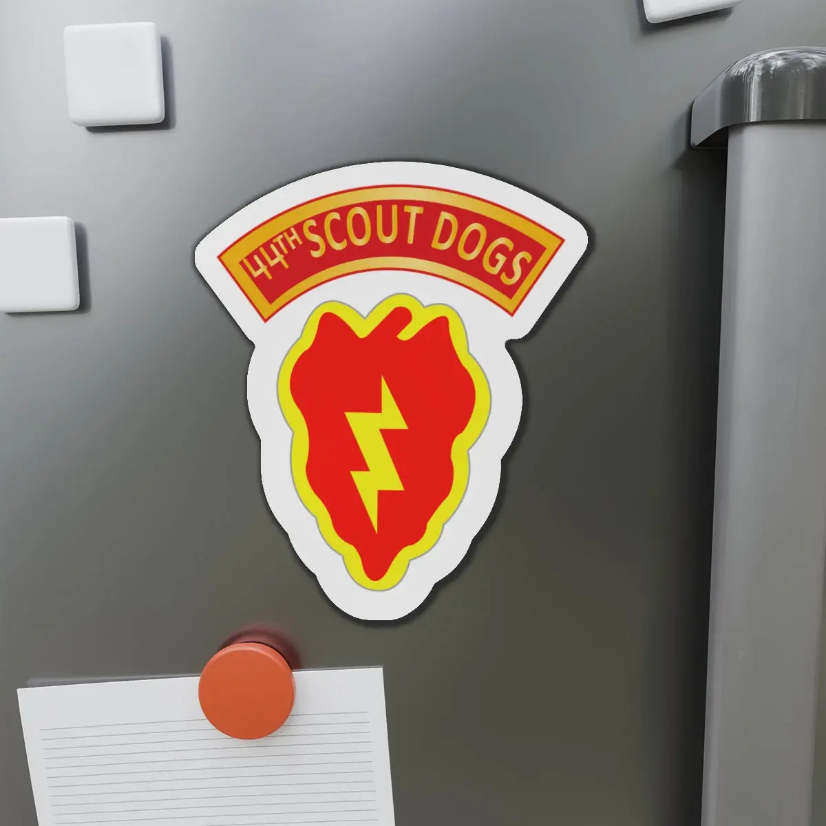 Die-Cut Magnets - Army - 44Th Scout Dog Platoon 25Th Infantry Div 1