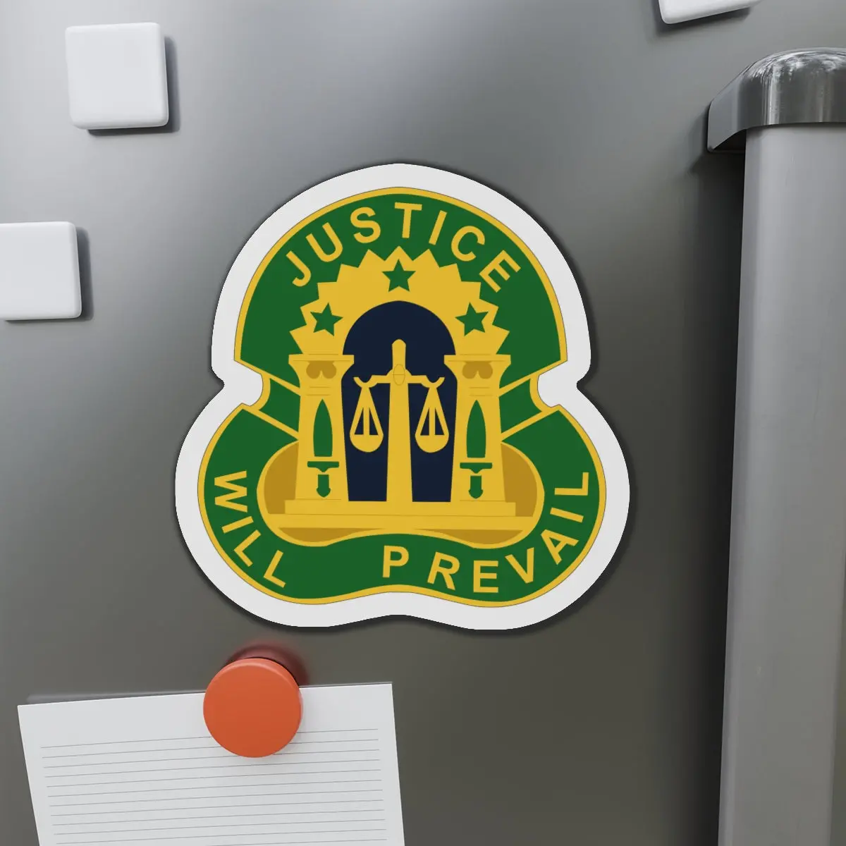 Die-Cut Magnets - Army - 3Rd Military Police Group Dui Wo Txt 1