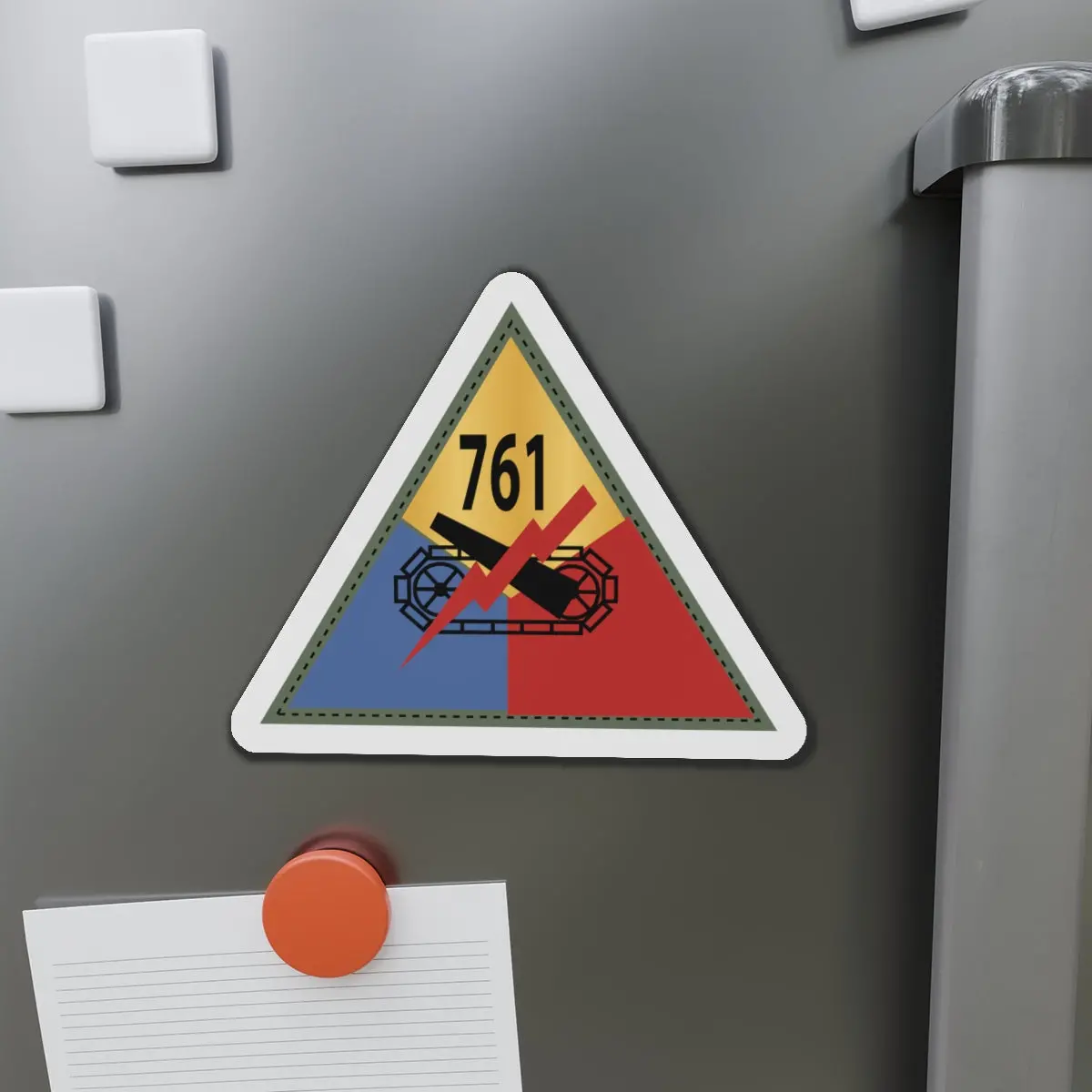 Die-Cut Magnets -Ssi - 761St Tank Battalion X 300 1