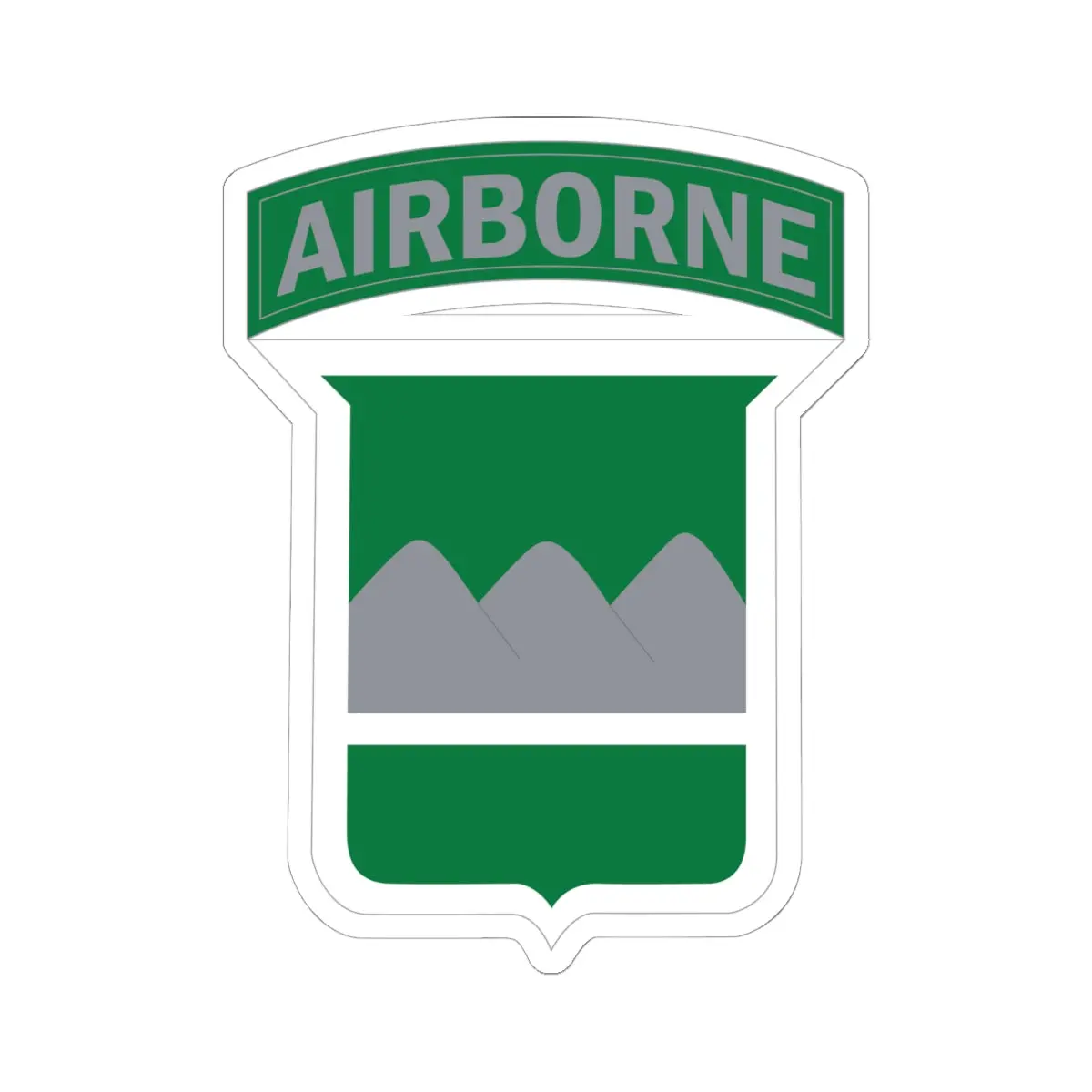 Kiss-Cut Stickers - Ssi - 80Th Infantry Division W Airborne Tab X 300 1