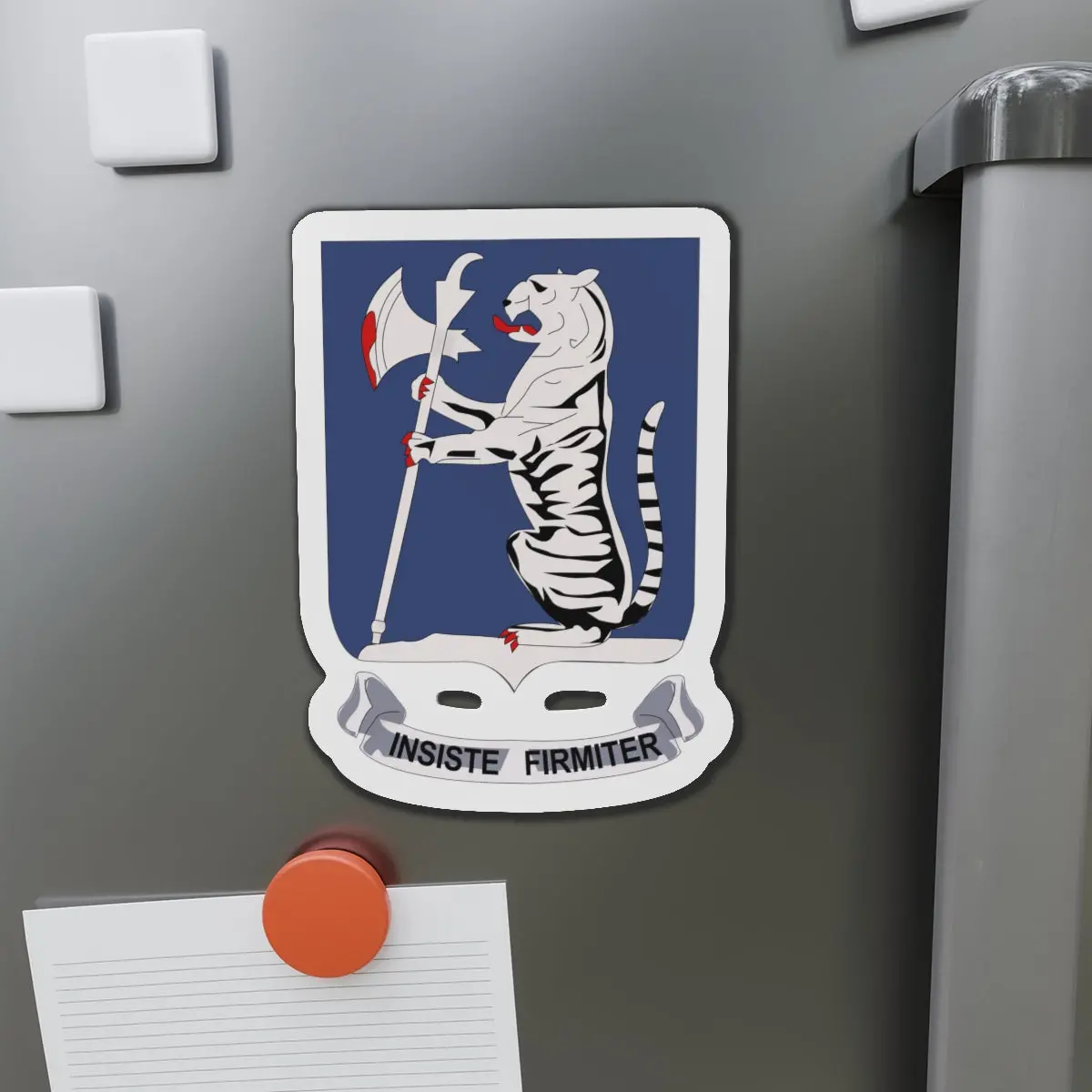 Die-Cut Magnets - Army  - 77Th Armored Regiment Wo Txt Wo Ds 1