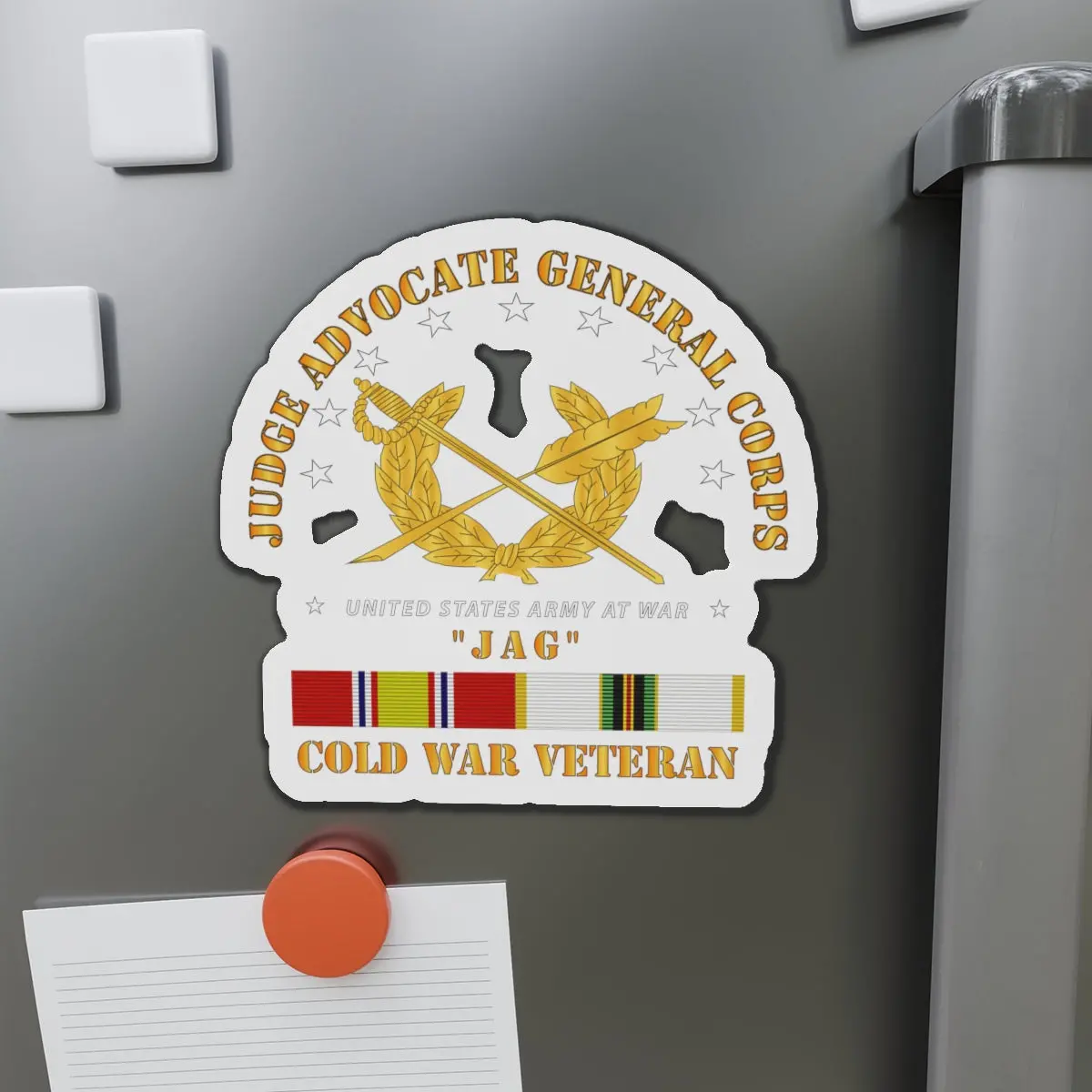 Die-Cut Magnets - Jag Branch W Cold Svc 1