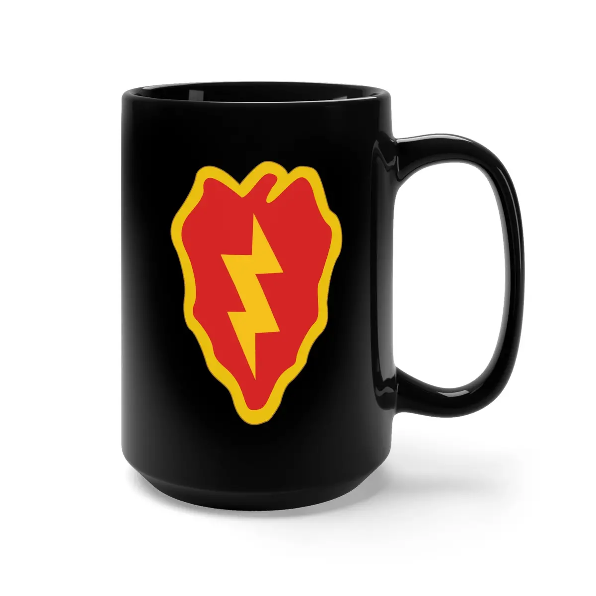 Black Mug 15Oz - Ssi - 25Th Infantry Division X 300 2