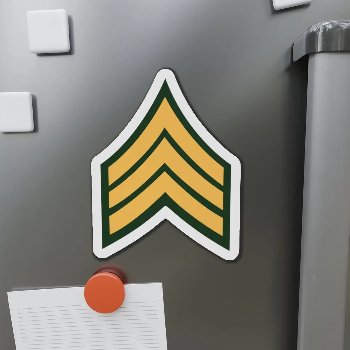 Die-Cut Magnets -Ssi- Army - Sergeant E-5 (Sgt) X 300 1