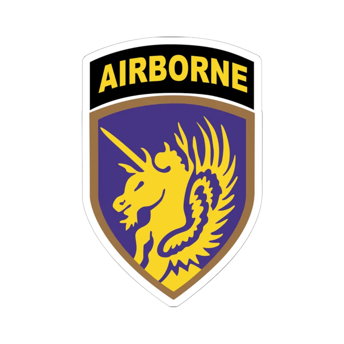 Kiss-Cut Stickers - Ssi - 13Th Airborne Division X 300 1