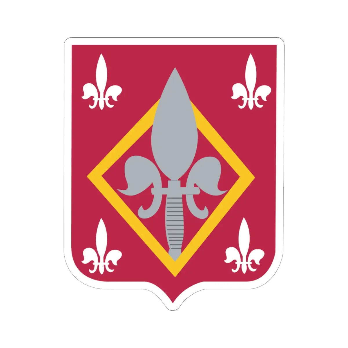 Kiss-Cut Stickers - 51St Engineer Battalion, Us Army Wo Txt X 300 1