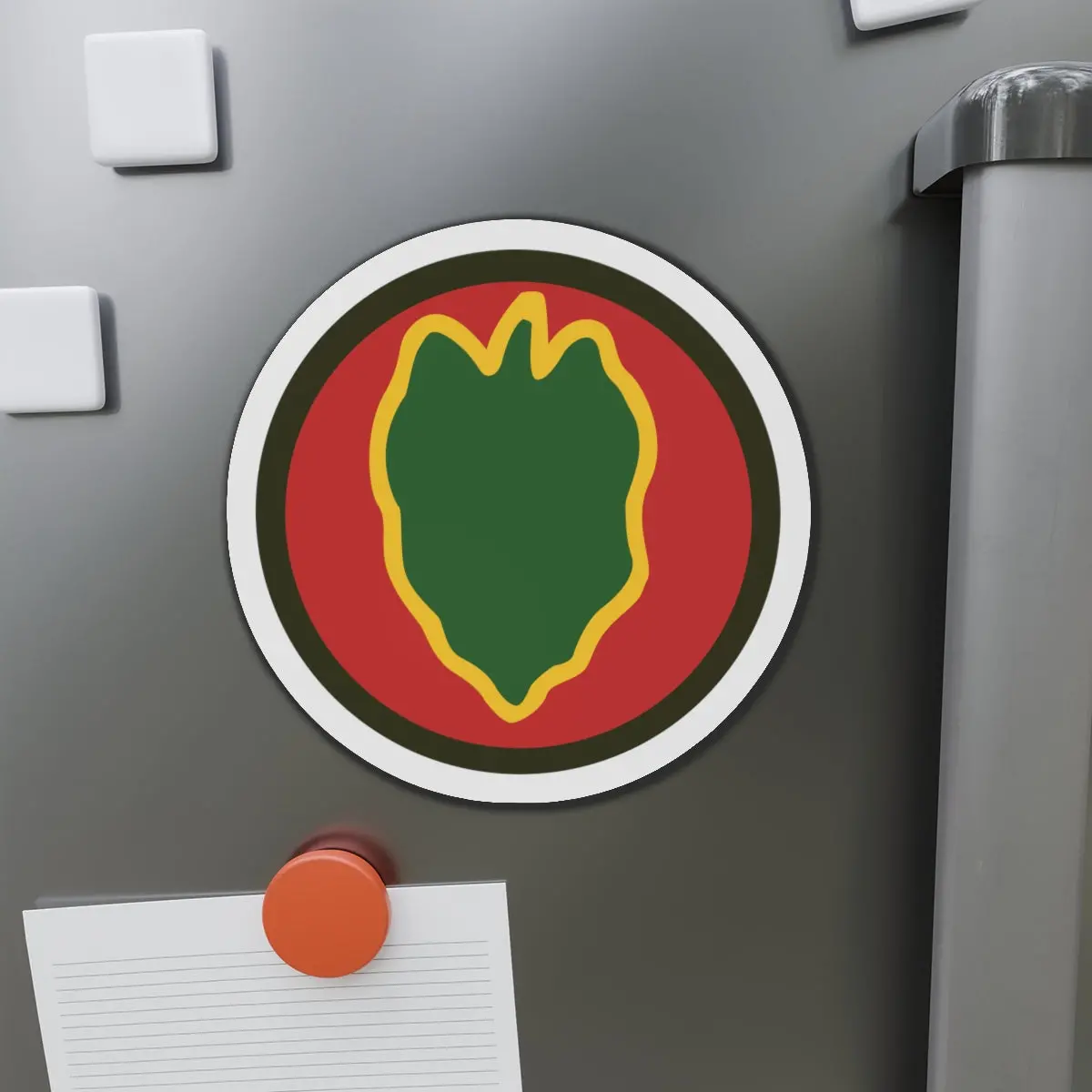 Die-Cut Magnets-Ssi - 24Th Infantry Division X 300 1