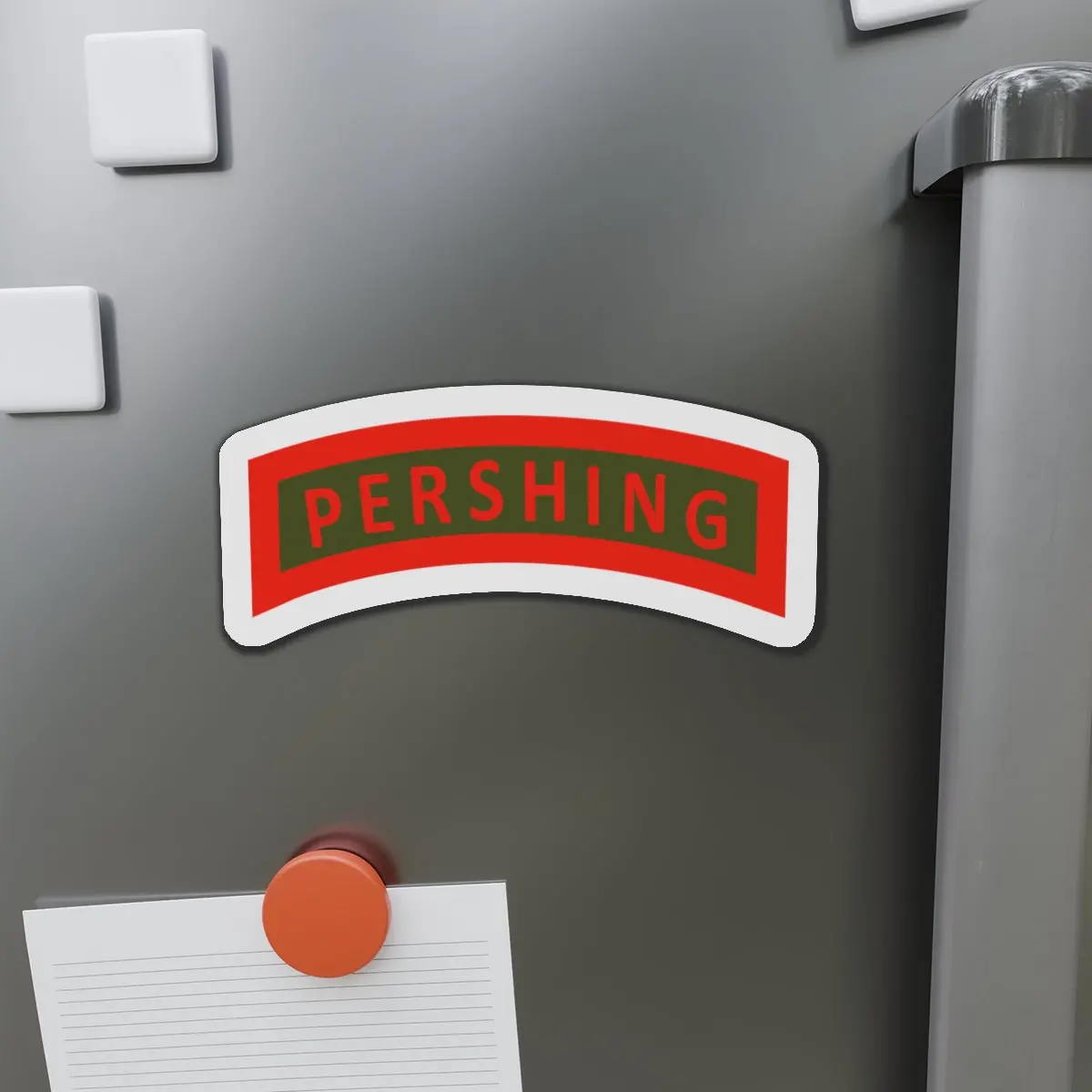 Die-Cut Magnets - Army - Pershing Missile Tab 1