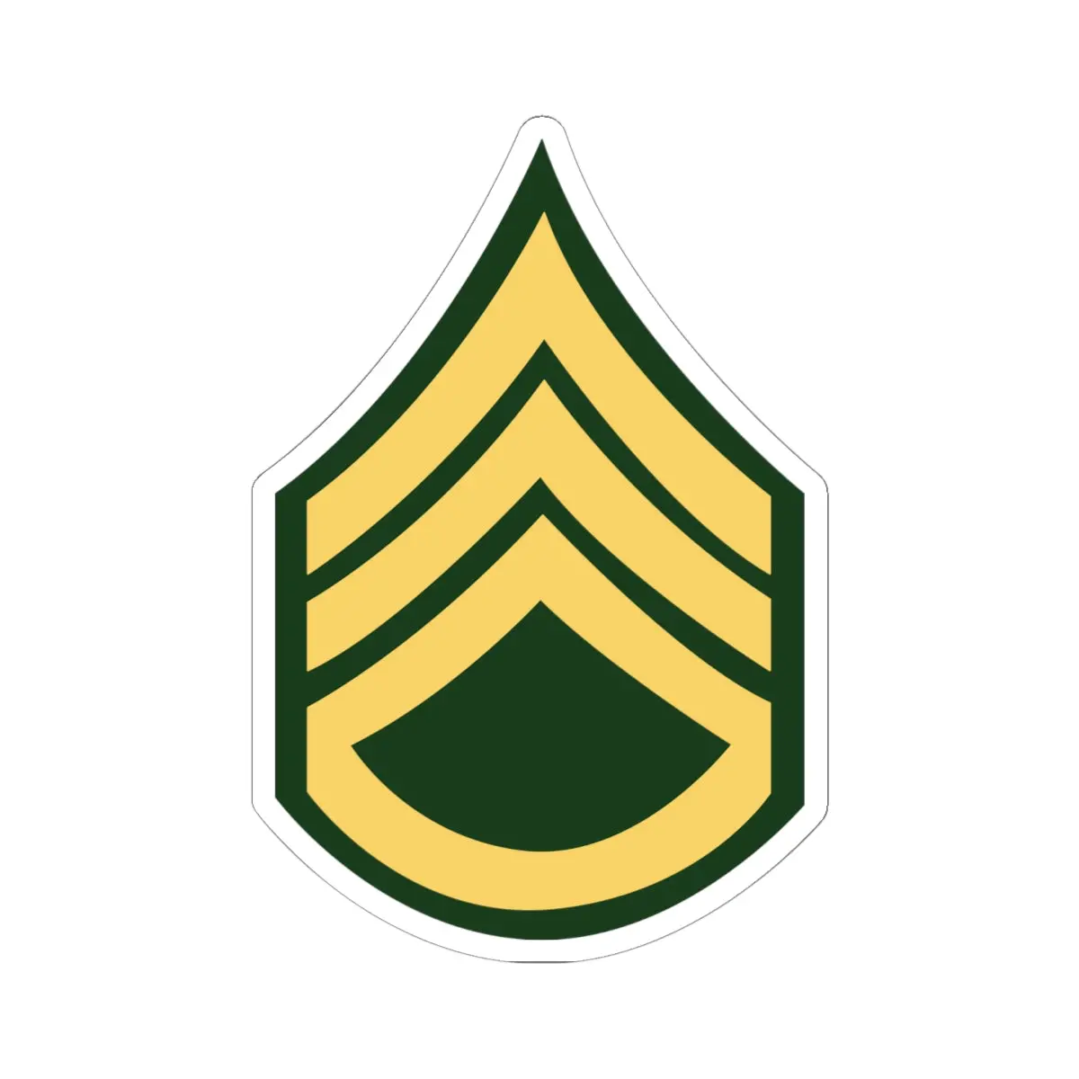 Kiss-Cut Stickers - Army - Staff Sergeant E-6 (Ssg) X 300 1