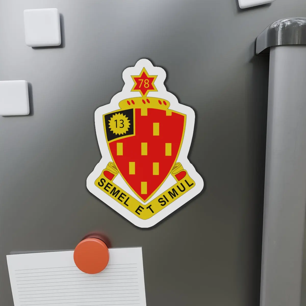 Die-Cut Magnets - Army - 78Th Field Artillery Regiment Wo Txt 1
