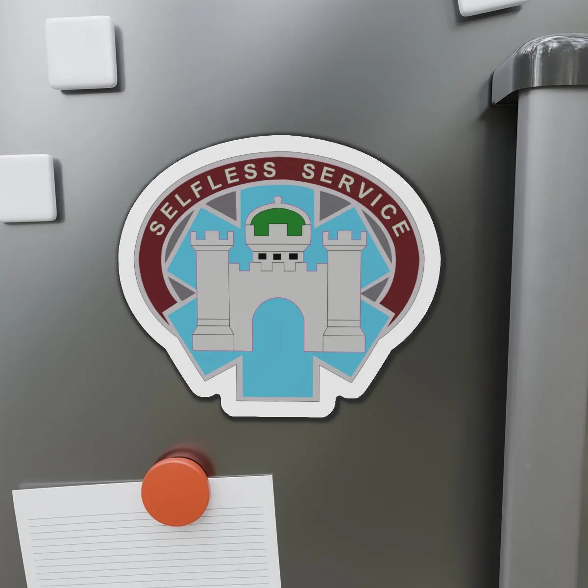 Die-Cut Magnets - Army - Landstuhl Regional Medical Center Wo Txt 1