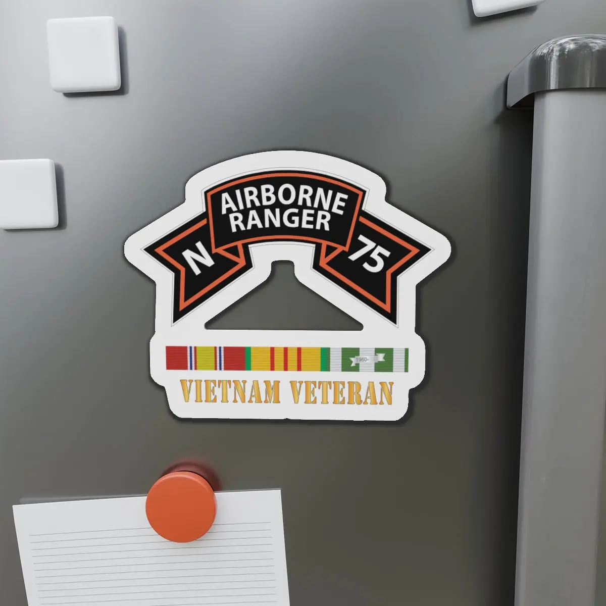 Die-Cut Magnets -Ssi -Sof - N Company Scroll - Vietnam Veteran W Vn Svc X 300 1