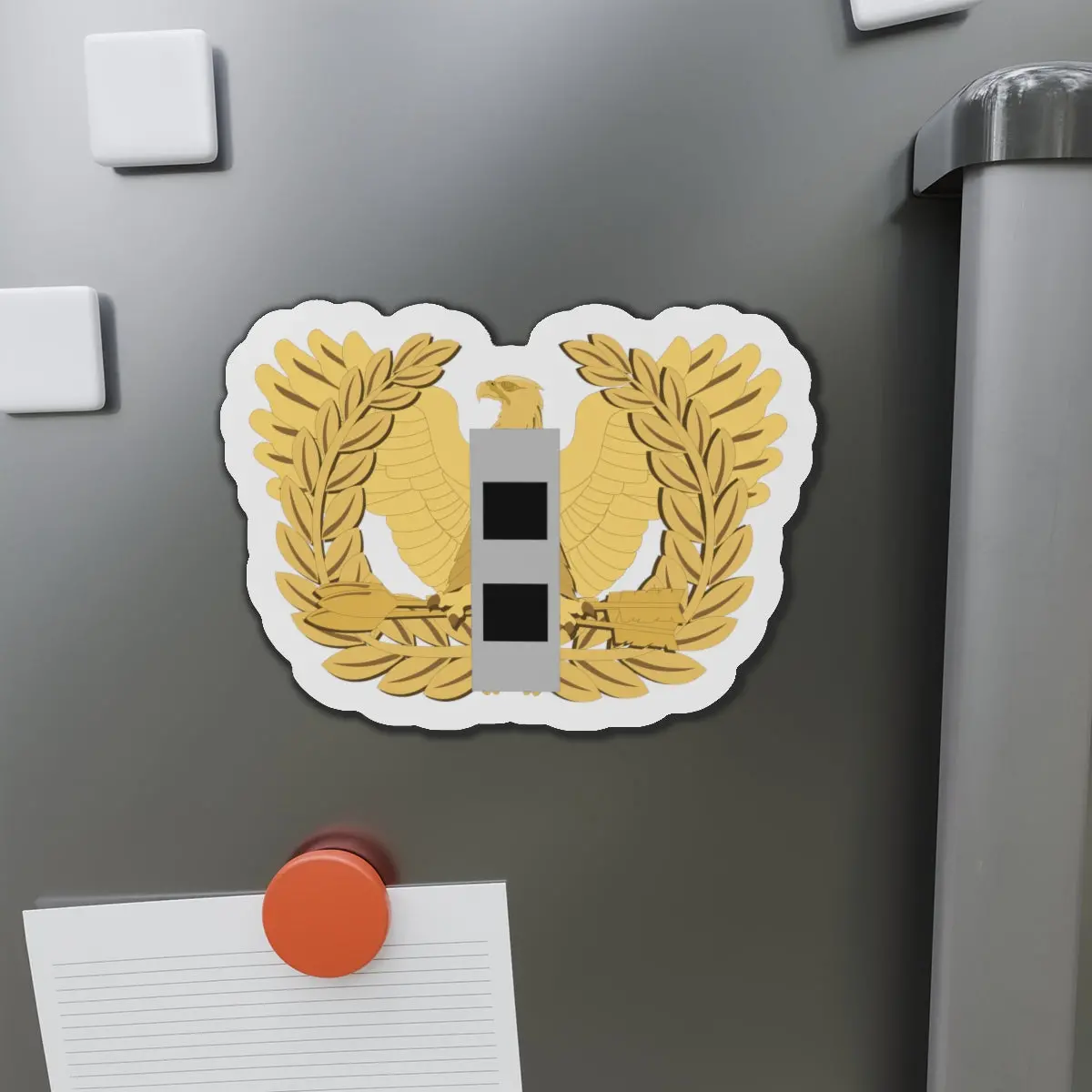 Die-Cut Magnets -Ssi - Army - Chief Warrant Officer - W02 - Flat - Eagle And Bar Wo Txt X 300 1