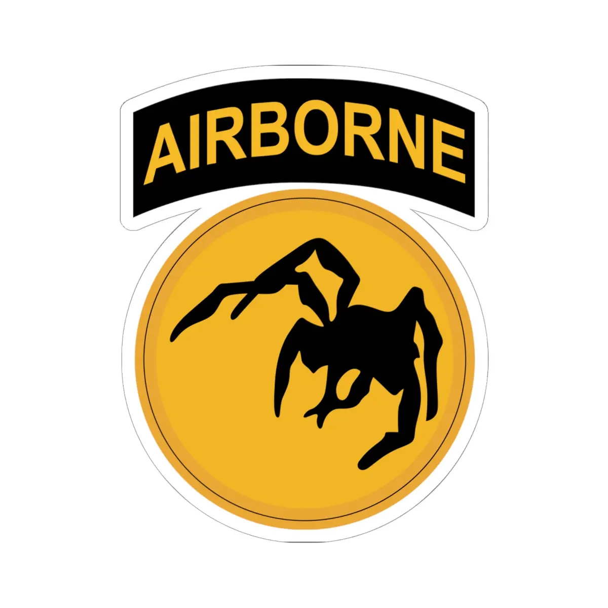 Kiss-Cut Stickers - Ssi - 135Th Airborne Division X 300 1