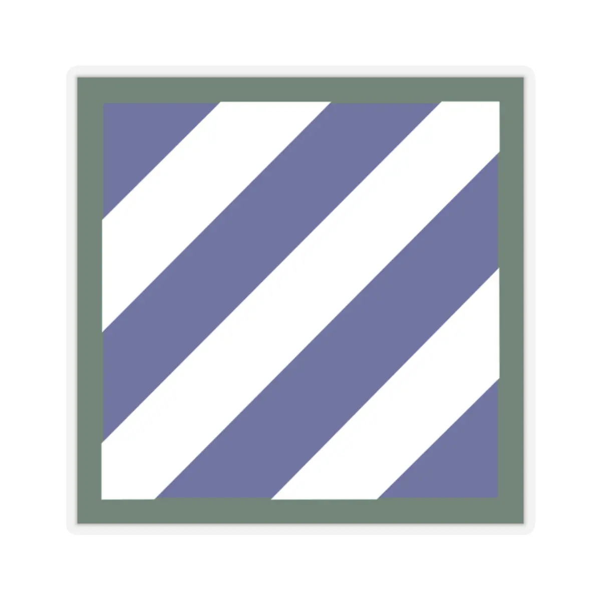 Kiss - Cut Stickers - Ssi - 3Rd Infantry Division Wo Text X 300 2