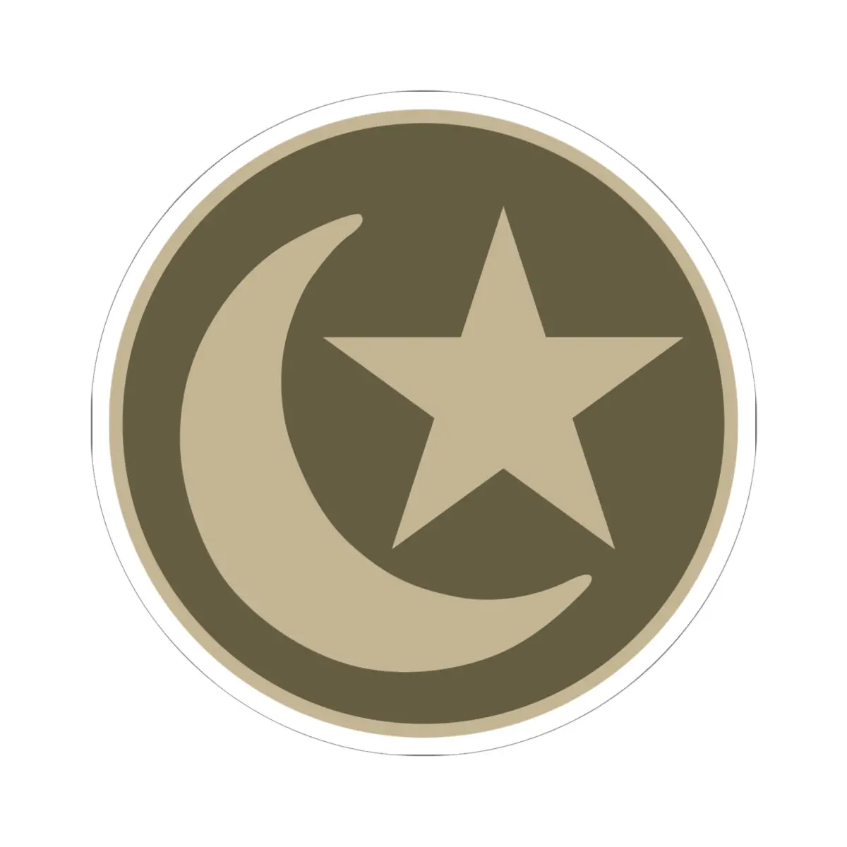 Kiss-Cut Stickers - Ssi -19Th Infantry Division - Wwi X 300 1