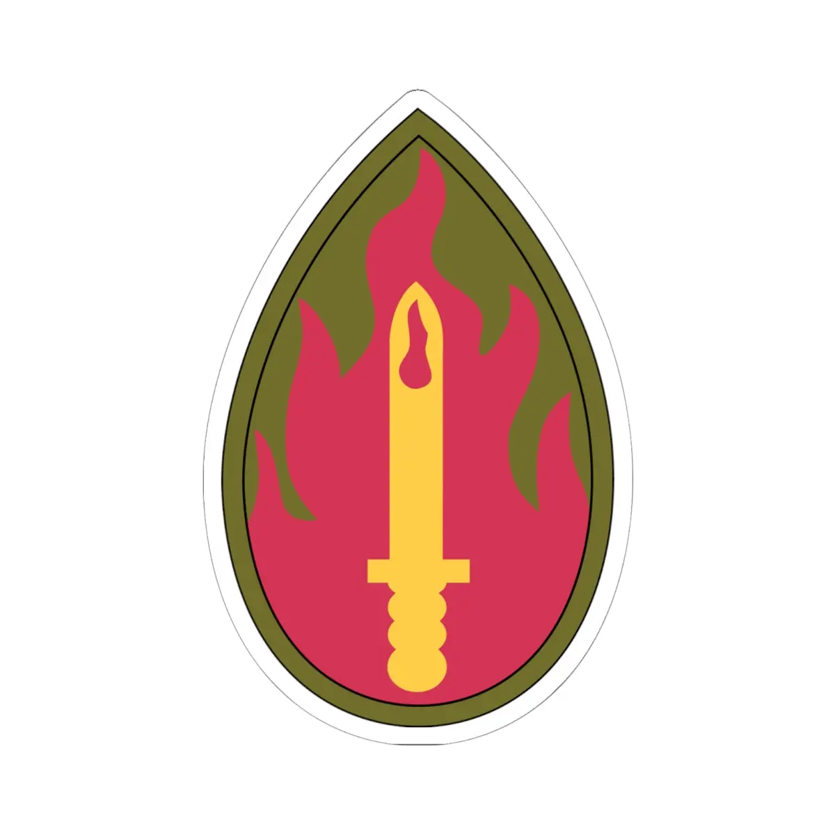 Kiss-Cut Stickers - Ssi - 63Rd Infantry Division X 300 1