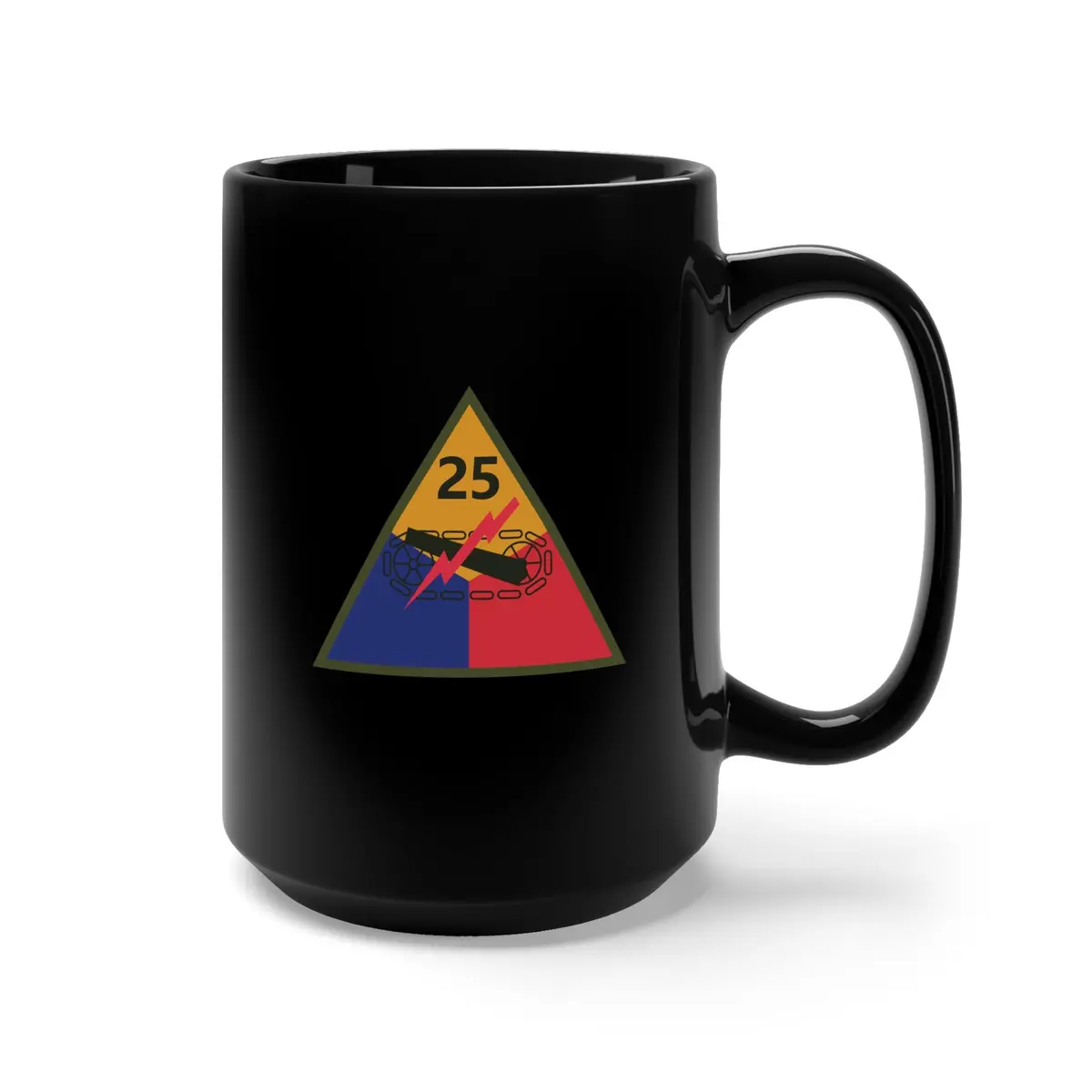 Black Mug 15Oz - Ssi - 25Th Armored Division X 300 2