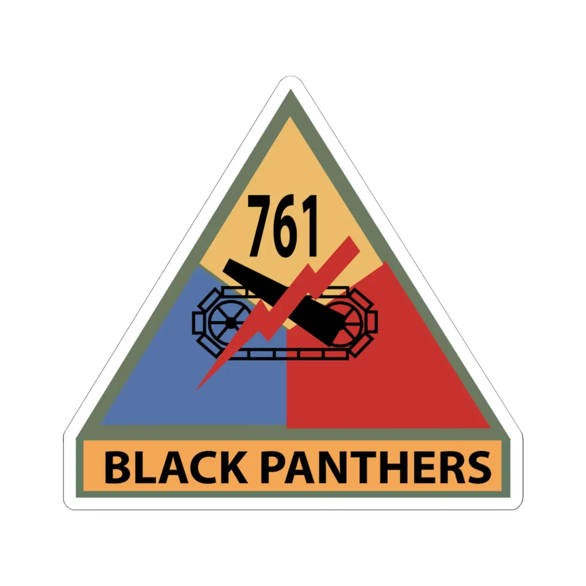 Kiss-Cut Stickers - Ssi - 761St Tank Battalion X 300 1