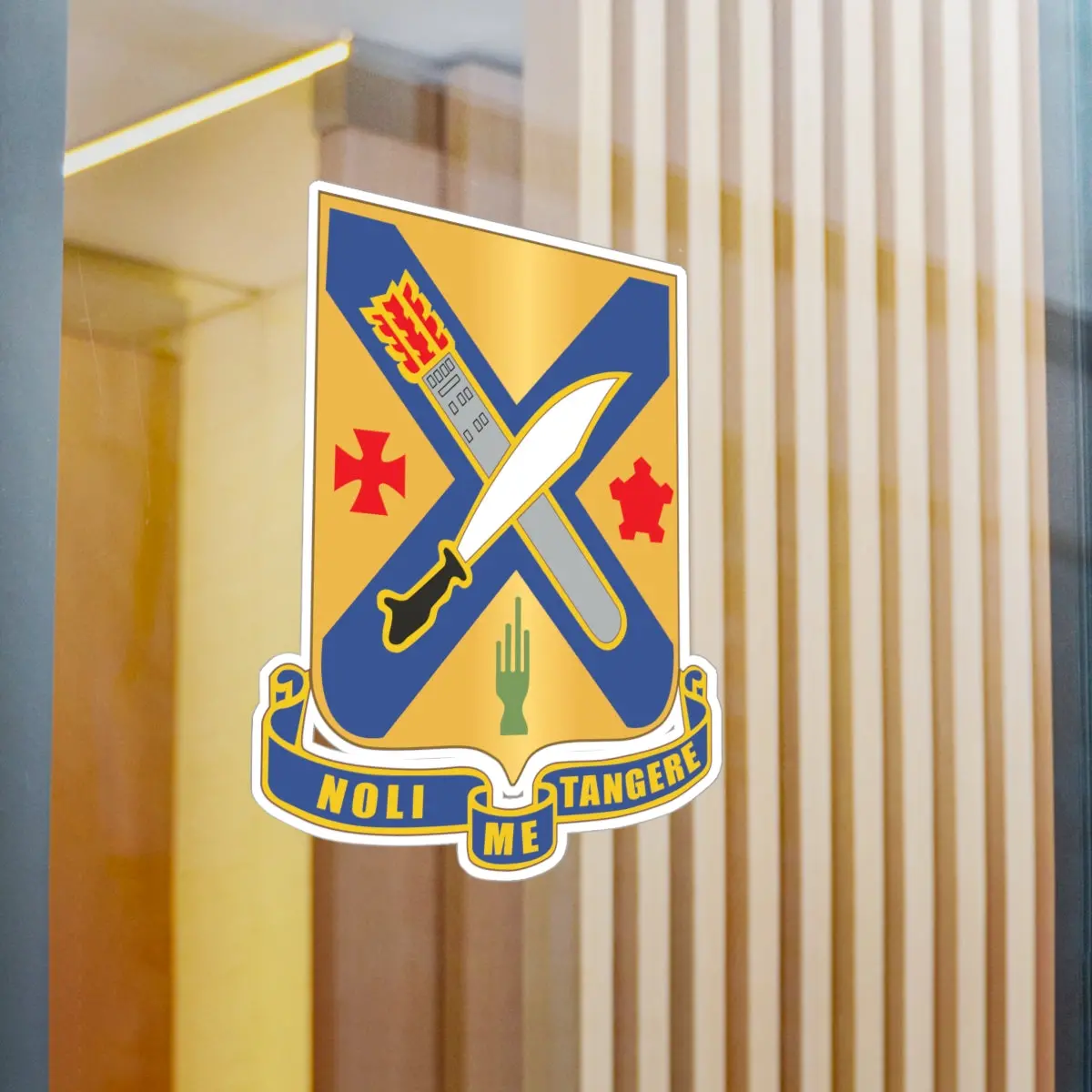 Kiss-Cut Vinyl Decals - Dui - 2Nd Infantry Regiment Wo Txt X 300 1