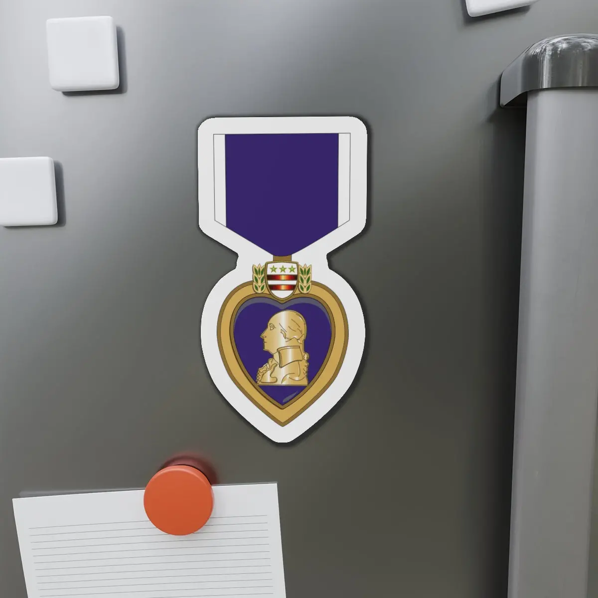 Die-Cut Magnets - Purple Heart Wo Txt  X 300 1