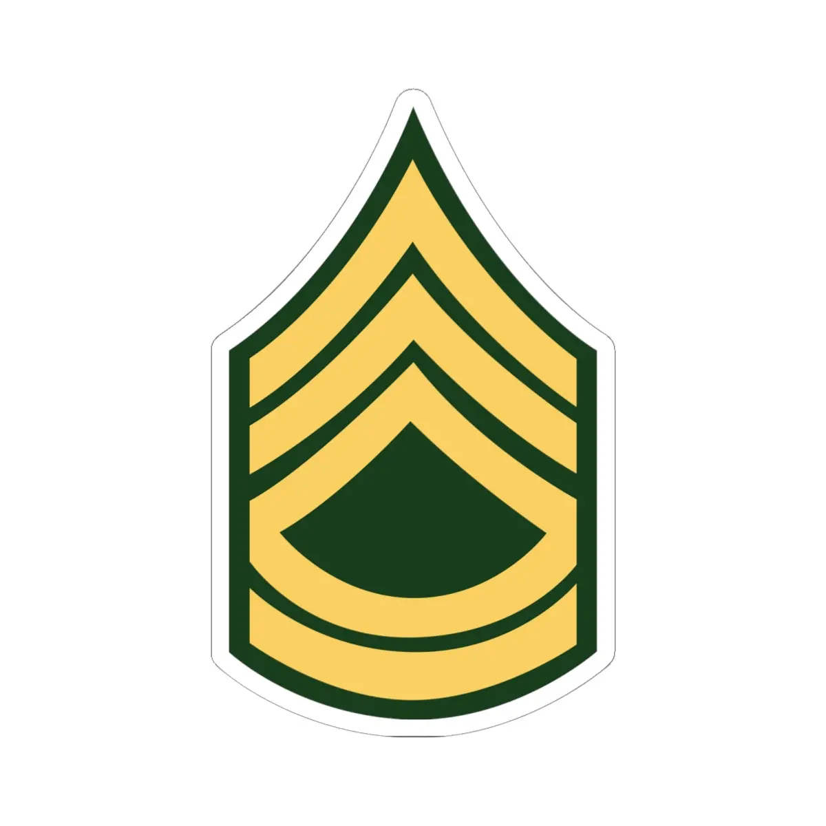 Kiss-Cut Stickers - Army - Sergeant First Class E-7 (Sfc) X 300 1