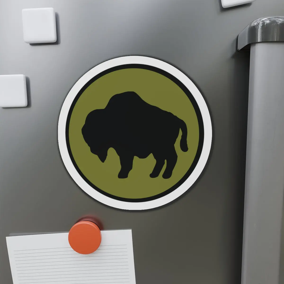 Die-Cut Magnets -Ssi - 92Nd Infantry Division X 300 1