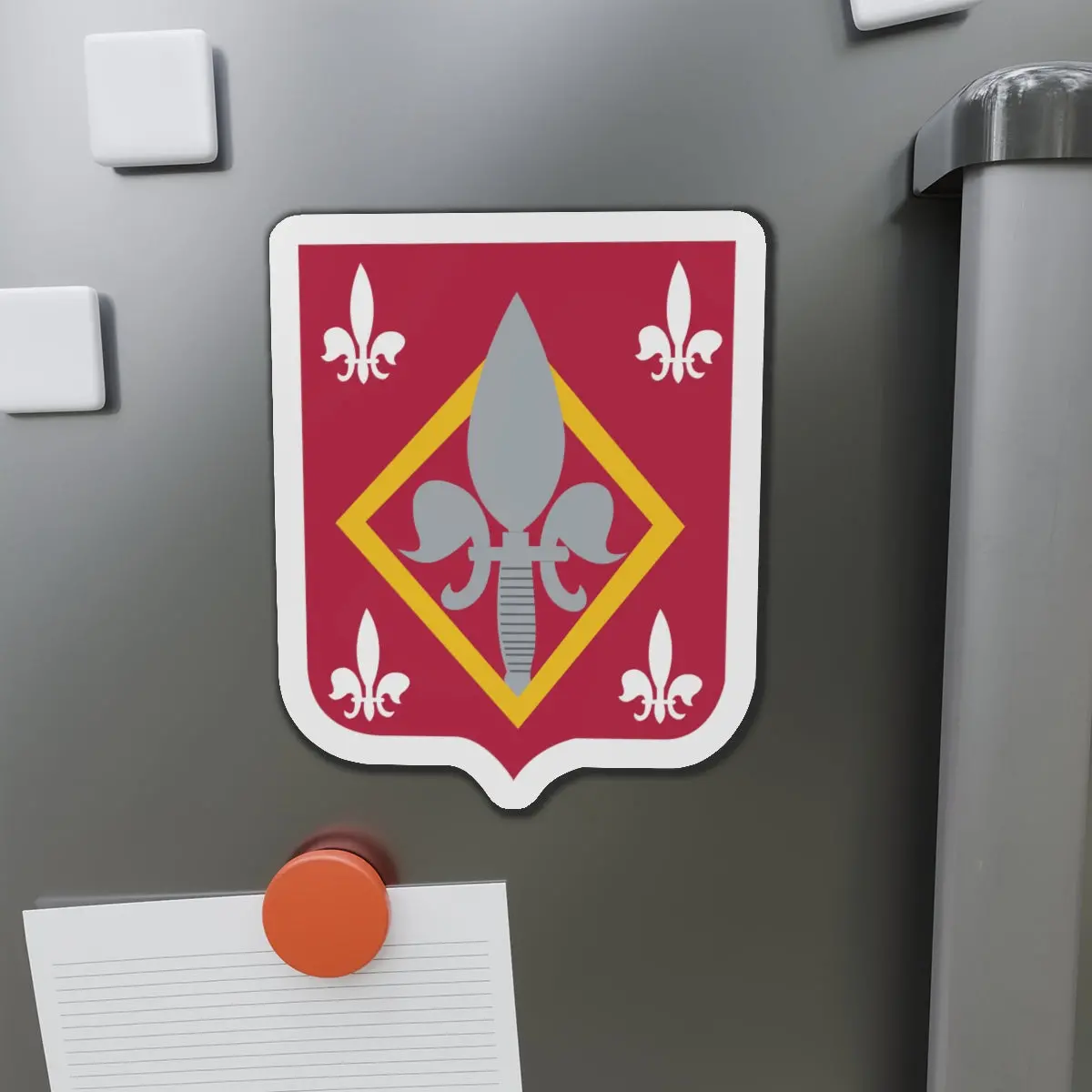 Die-Cut Magnets - 51St Engineer Battalion, Us Army Wo Txt X 300 1