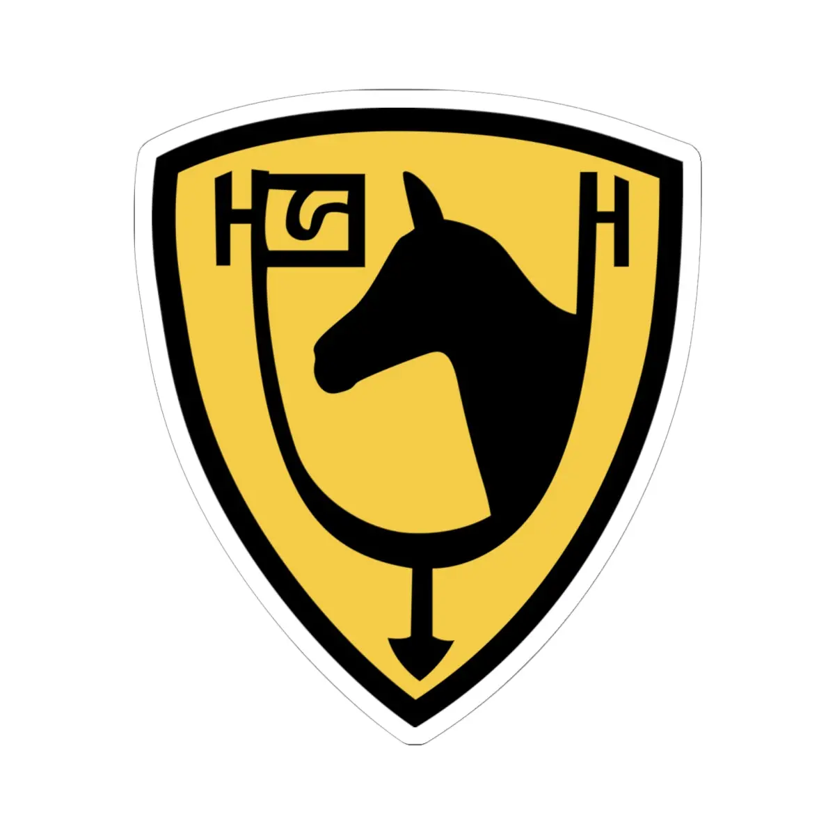 Kiss-Cut Stickers - Ssi - 61St Cavalry Division X 300 1