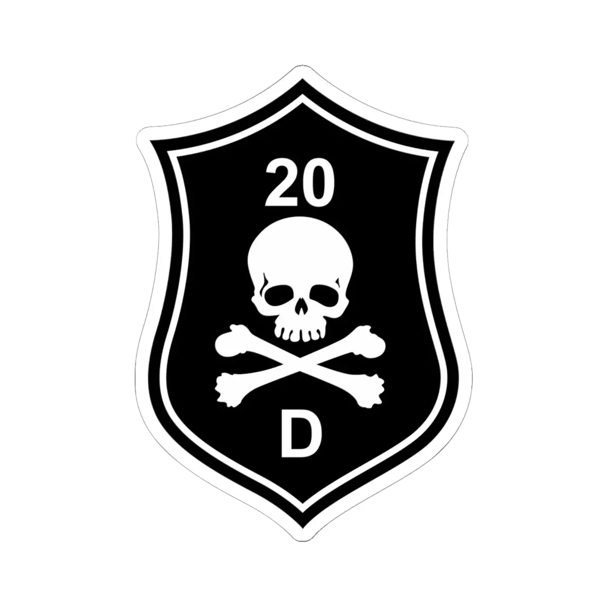 Kiss-Cut Stickers - Ssi - 20Th Infantry Division X 300 1