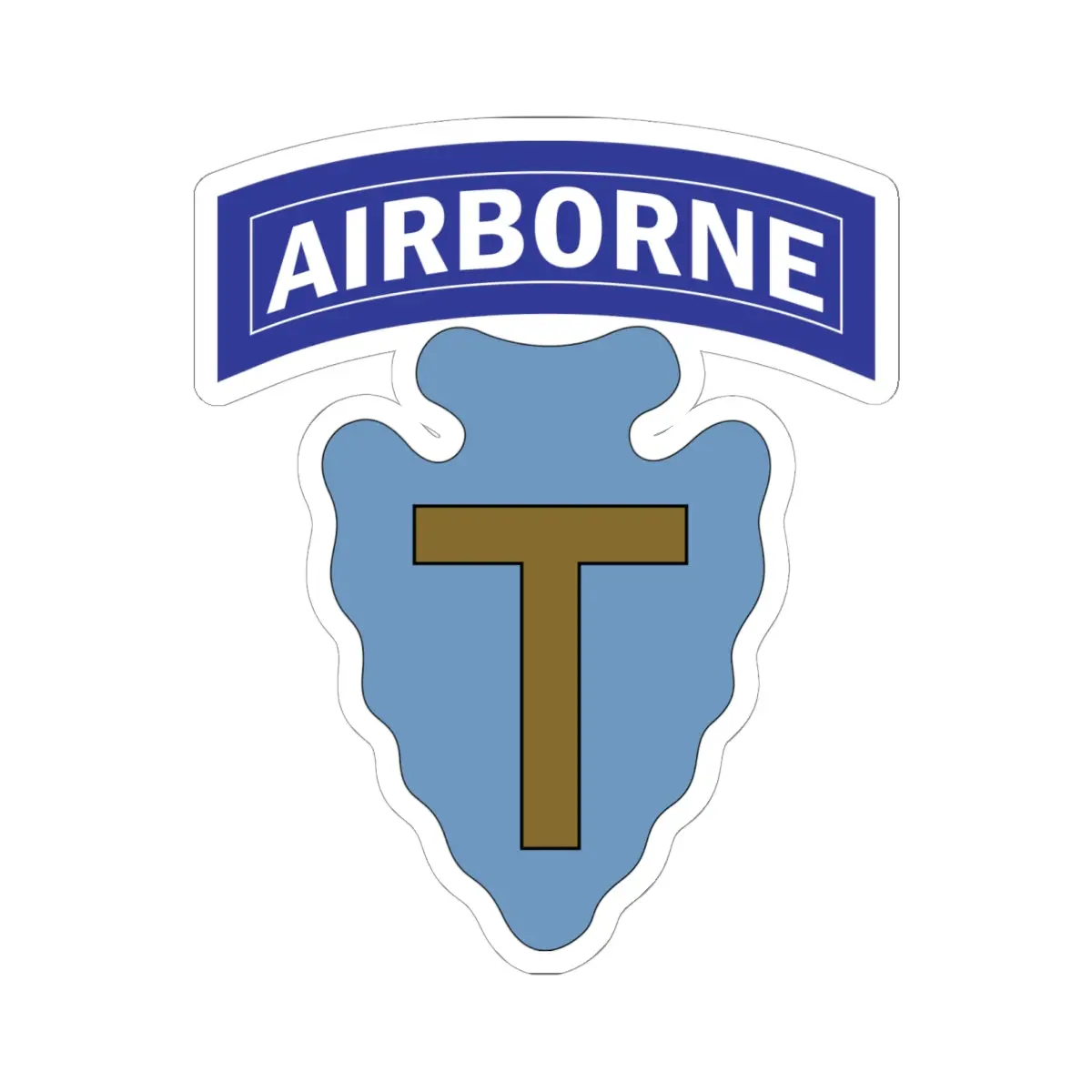 Kiss-Cut Stickers - Ssi - 36Th Division (Airborne) X 300 1