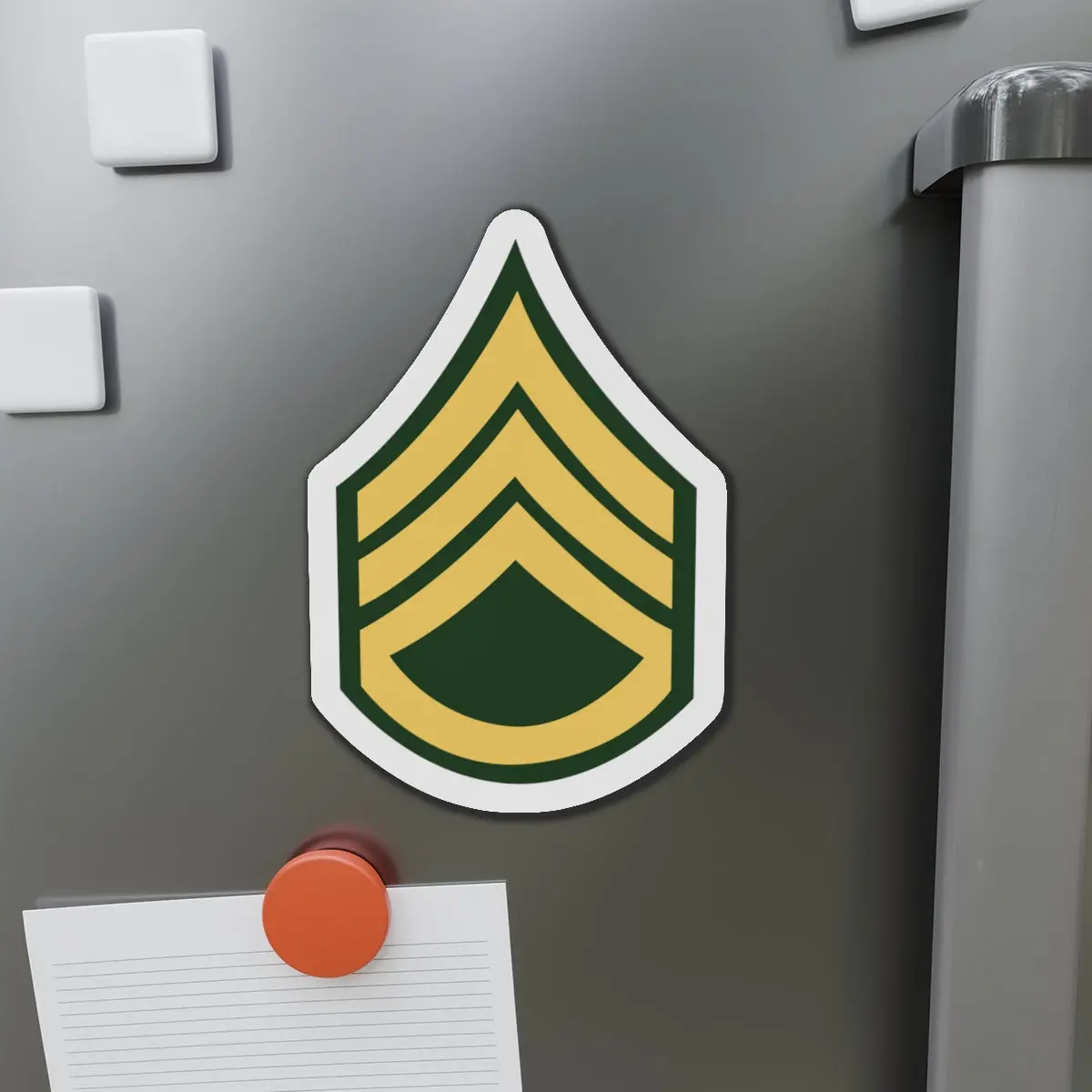 Die-Cut Magnets -Ssi-Army - Staff Sergeant E-6 (Ssg) X 300 1