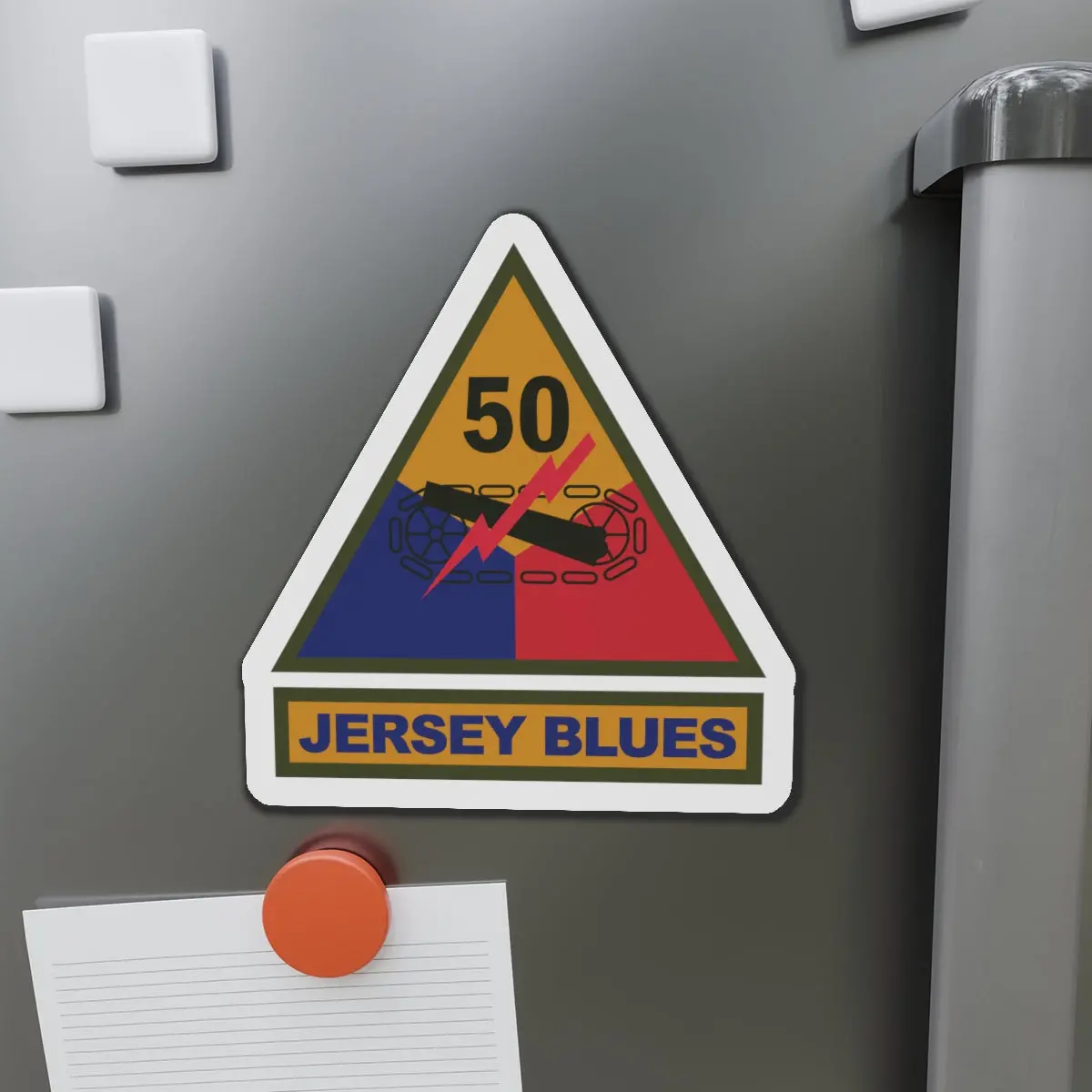 Die-Cut Magnets -Ssi - 50Th Armored Division W Name Tape X 300 1