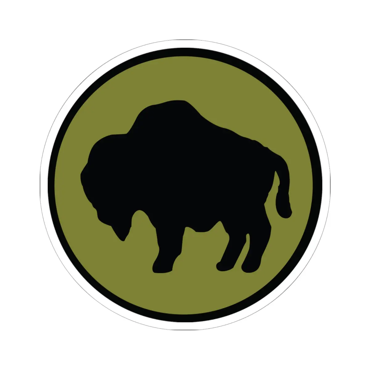 Kiss-Cut Stickers - Ssi - 92Nd Infantry Division X 300 1