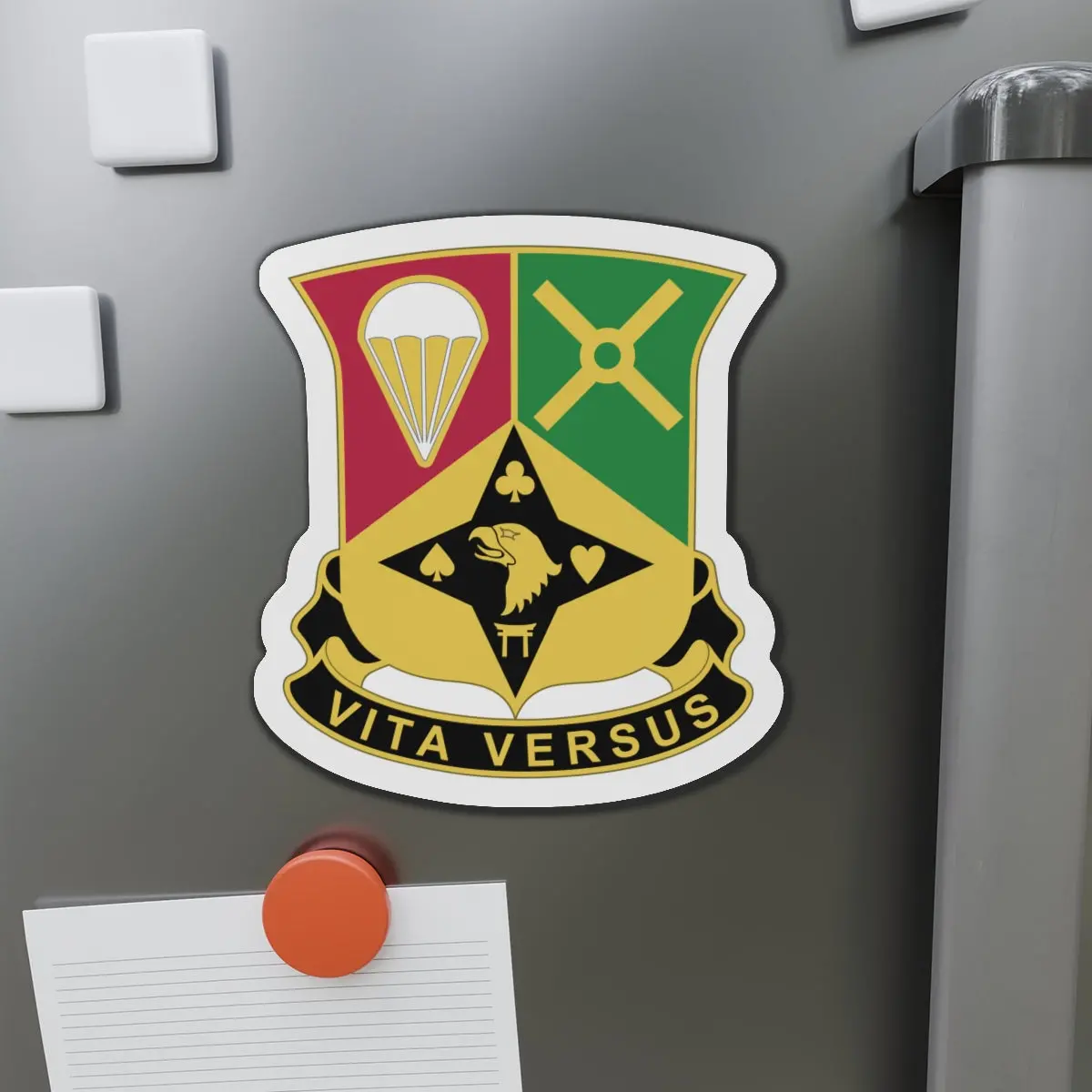 Die-Cut Magnets - Dui - 101St Airborne Division Sustainment Brigade, Headquarters And Special Troops Battalion X 300 1