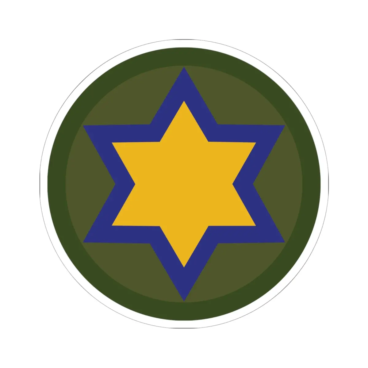 Kiss-Cut Stickers - Ssi - 66Th Cavalry Division X 300 1