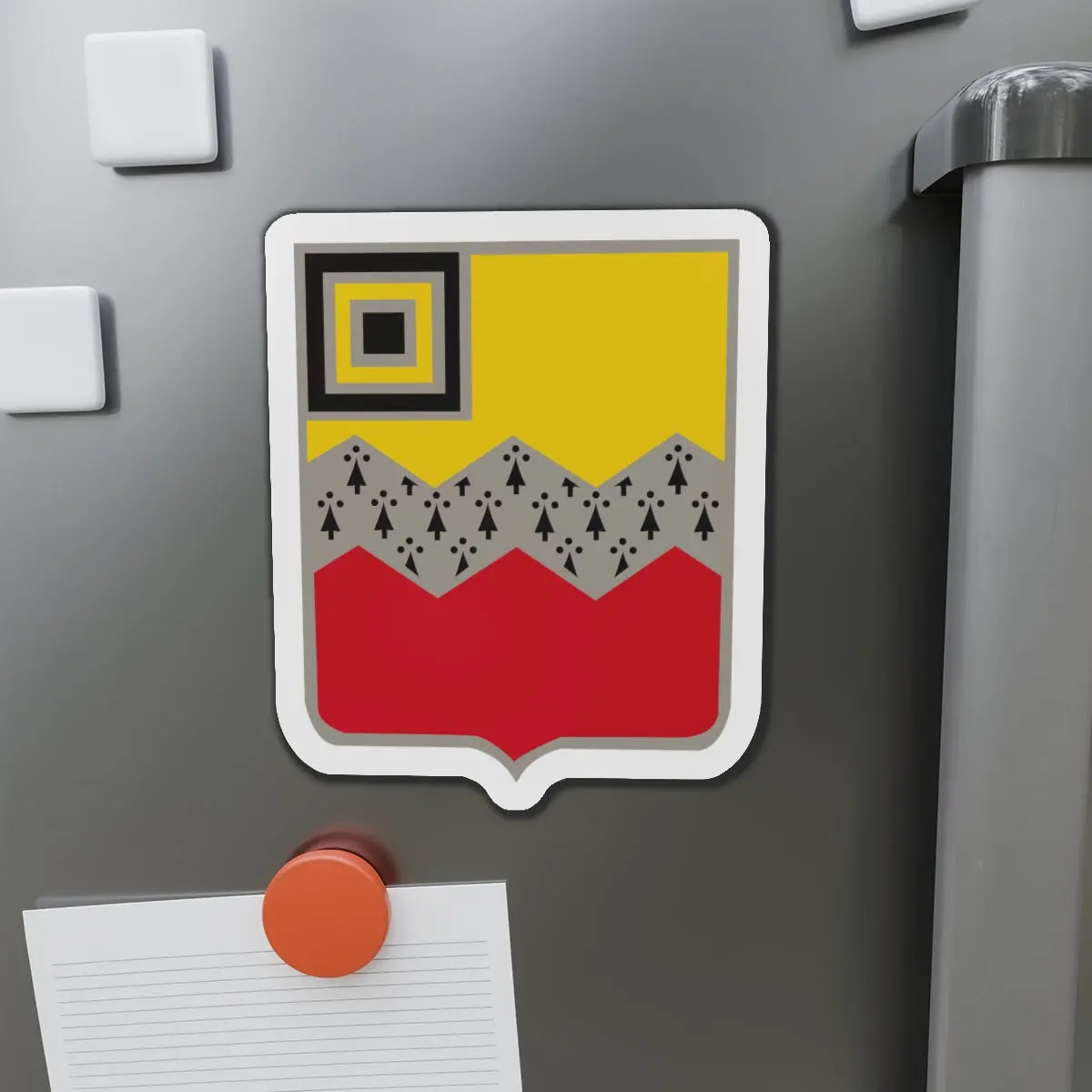 Die-Cut Magnets - Army - 80Th Field Artillery Regiment Wo Txt 1
