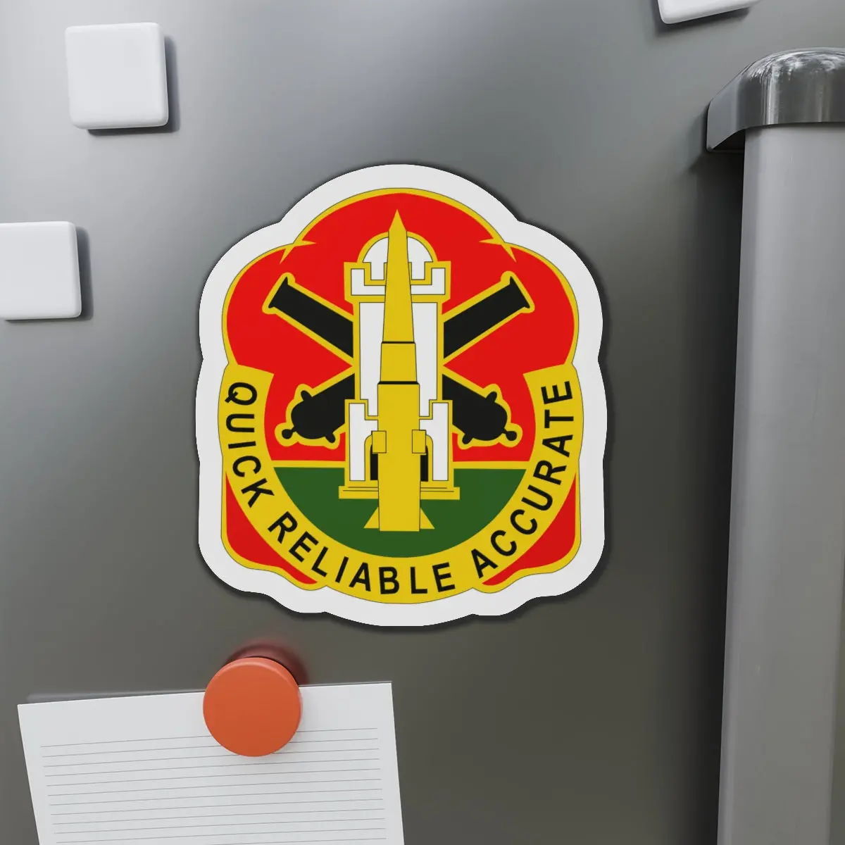 Die-Cut Magnets - Army - 56Th Field Artillery Command - Dui Wo Txt 1