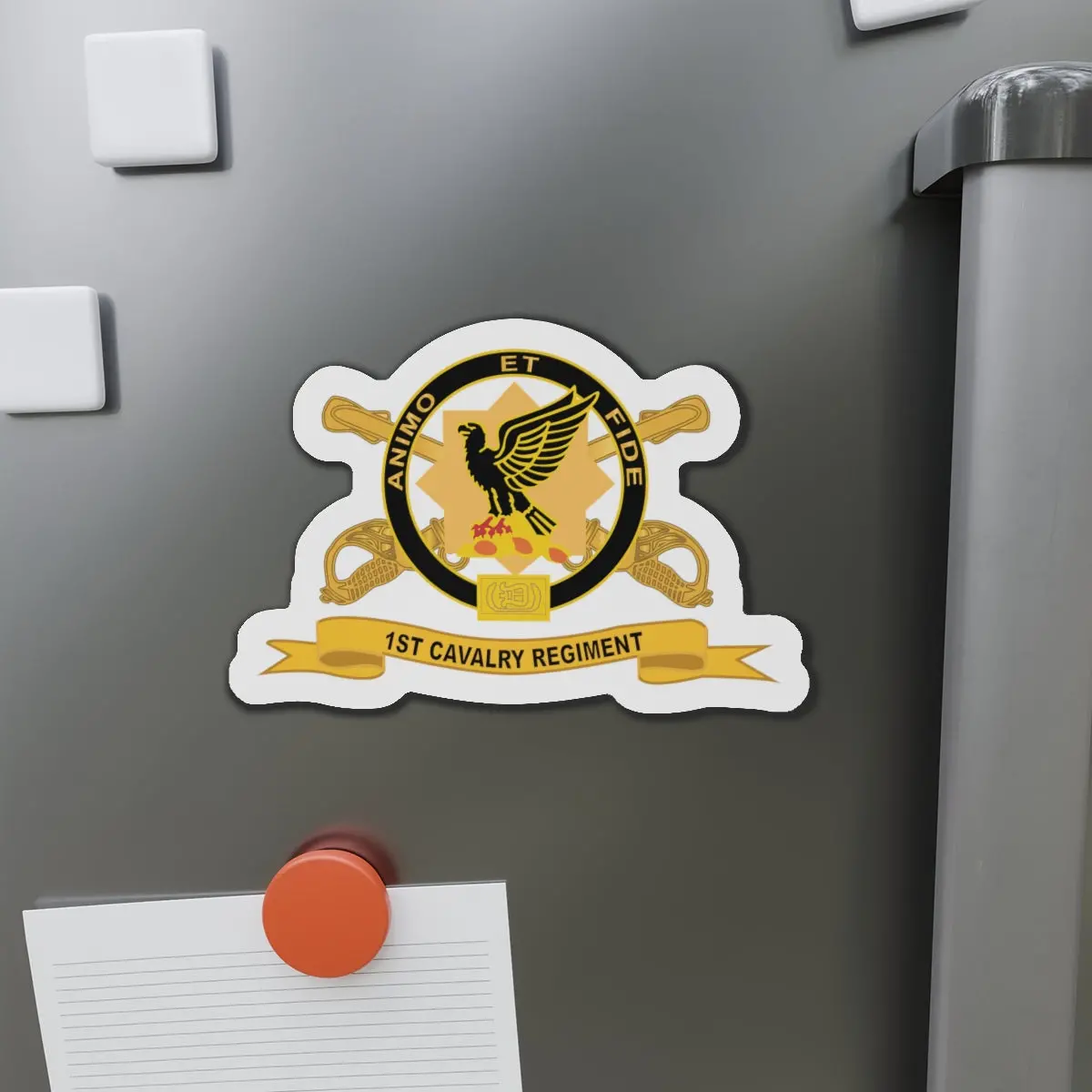Die-Cut Magnets -Ssi-Army - 1St Cavalry Regiment W Br - Ribbon X 300 1