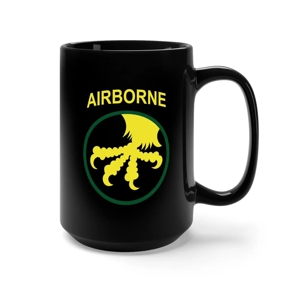 Black Mug 15Oz - Ssi - 17Th Airborne Division X 300 2