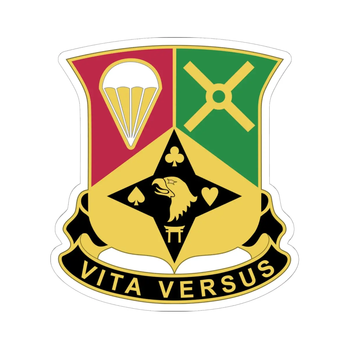 Kiss-Cut Stickers - Army - Dui - 101St Airborne Division Sustainment Brigade, Headquarters And Special Troops Battalion X 300 1