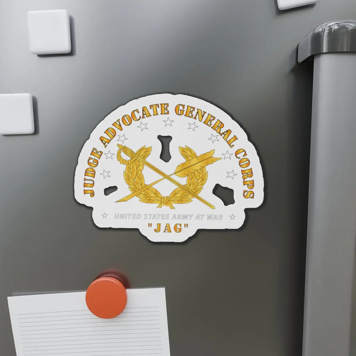 Die-Cut Magnets - Army - Jag Branch 1