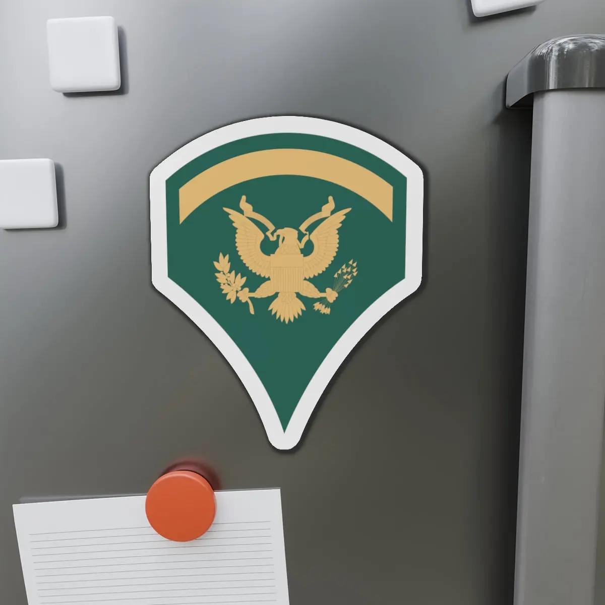 Die-Cut Magnets - Army - Enlisted - Spec 5 - Specialist 5  - Std - Veteran X 300 1