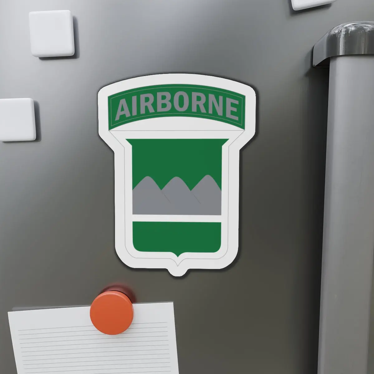 Die-Cut Magnets -Ssi - 80Th Infantry Division W Airborne Tab X 300 1