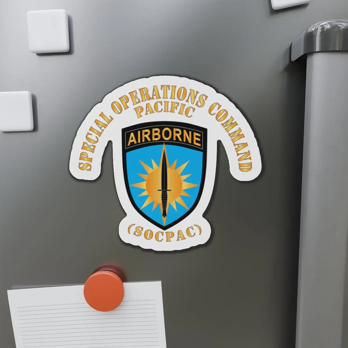 Die-Cut Magnets - Army - Sof - Ssi - Socpac X 300 1