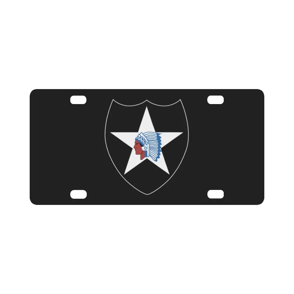 Ssi - 2Nd Infantry Division Wo Txt X 300 Classic License Plate 1