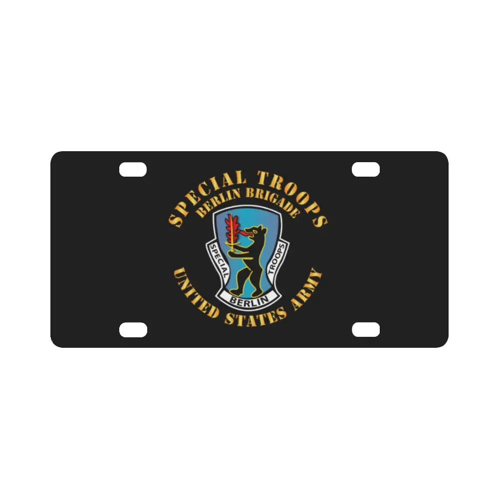 Army - Special Troops - Berlin Brigade Classic License Plate 1
