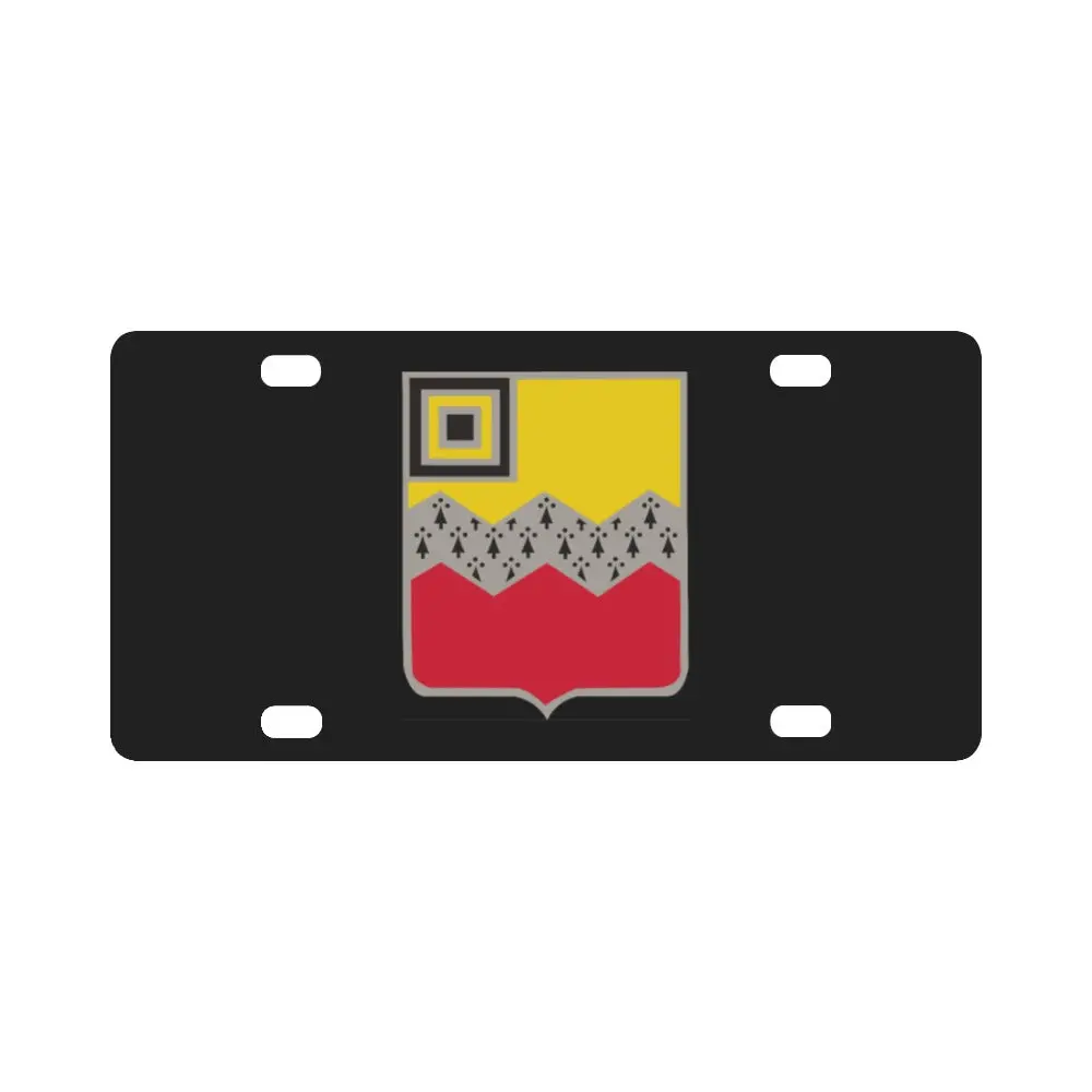 Army - 80Th Field Artillery Regiment Wo Txt Classic License Plate 1
