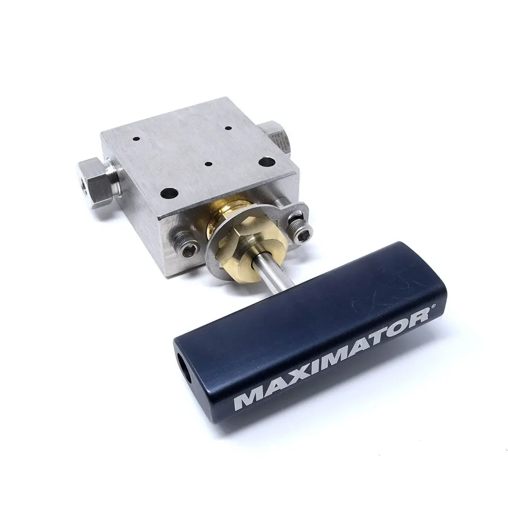 1-13166-60-4 Valve: 1/4" T-Valve 2-Way High Pressure 1