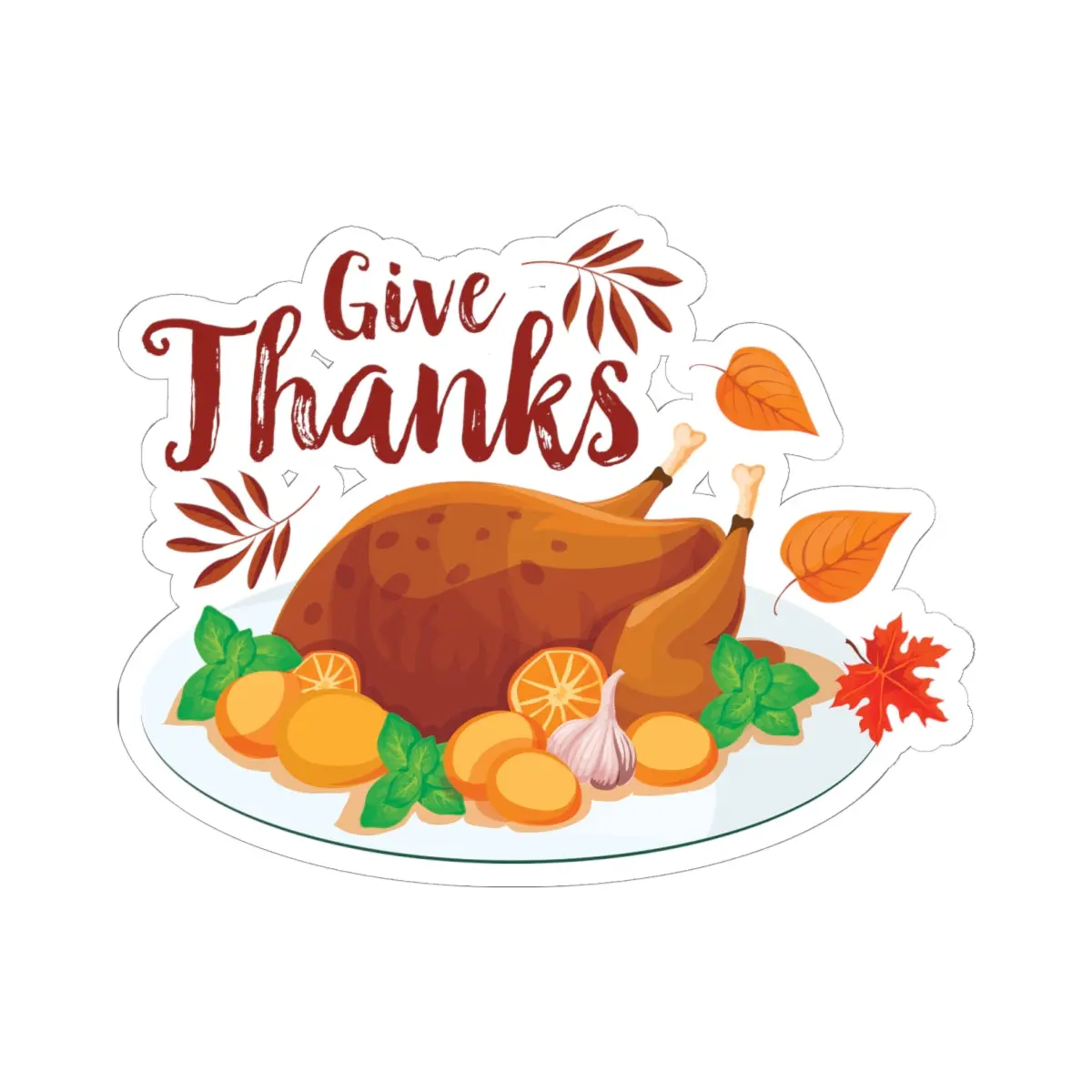 Kiss-Cut Stickers - Give Thanks 7